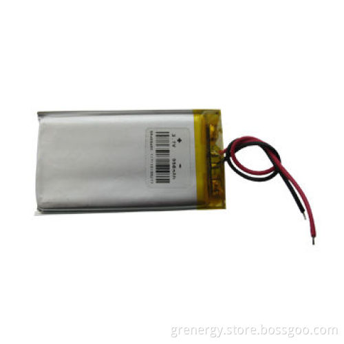 3.7V 950mAh Lithium Polymer Battery, LP 403485, with PCM, 500 Cycles, ODM/OEM, Soft Package